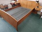 Vintage bed (Ophalen in Sneek), Ophalen, Gebruikt, Bruin, Vintage