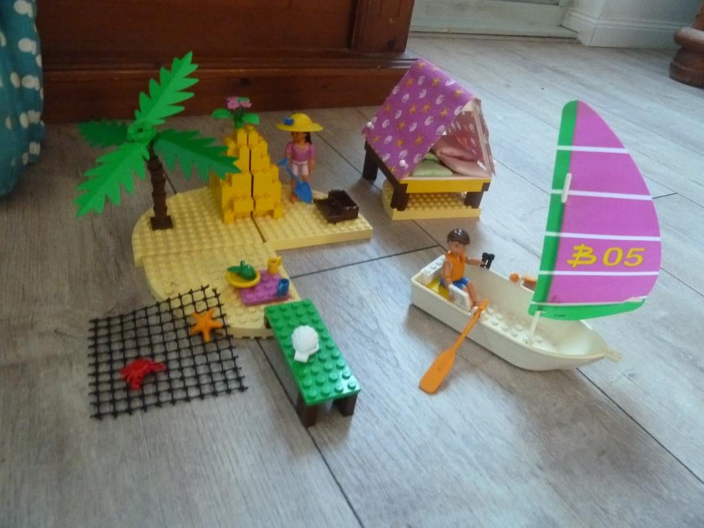 Belville lego 5846 Desert island, Ophalen of Verzenden, Zo goed als nieuw