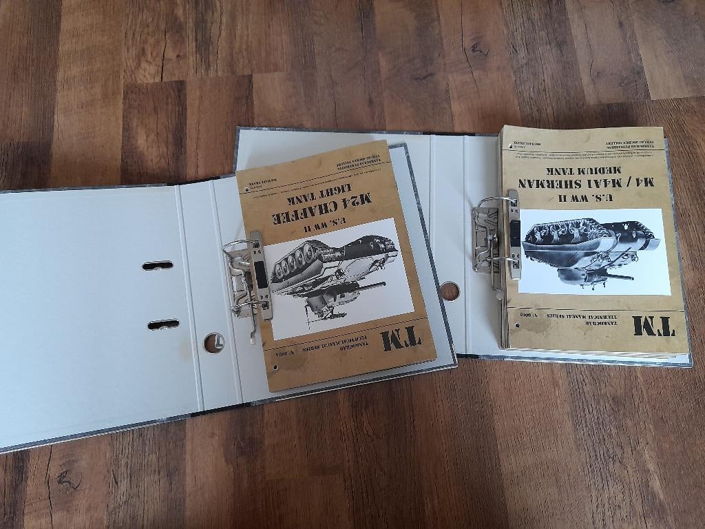 Tankograd Technical Manual Series WWII (2x verzamelmap), Boeken, Oorlog en Militair, Zo goed als nieuw, Luchtmacht, Tweede Wereldoorlog