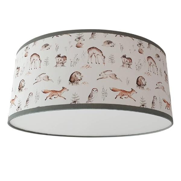 Plafondlamp Lamp Schattige Bosvrienden Little Dreamzzz, Bi & Li Creaties, Nieuw, Ophalen of Verzenden, Bilicreaties@gmail.com