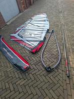 Windsurf zeil Gun Sails Torro 6.0 compleet met giek, masten, Ophalen, Complete set, 5 tot 7 m², Gebruikt