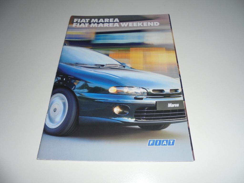 brochure Fiat Marea/Marea Weekend  1997, Ophalen of Verzenden, Nieuw, Overige merken