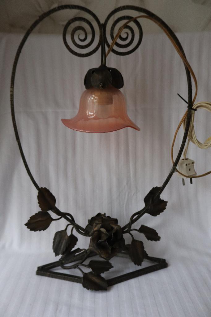 Antieke Franse Art deco lamp c 1920-1930, Ophalen of Verzenden