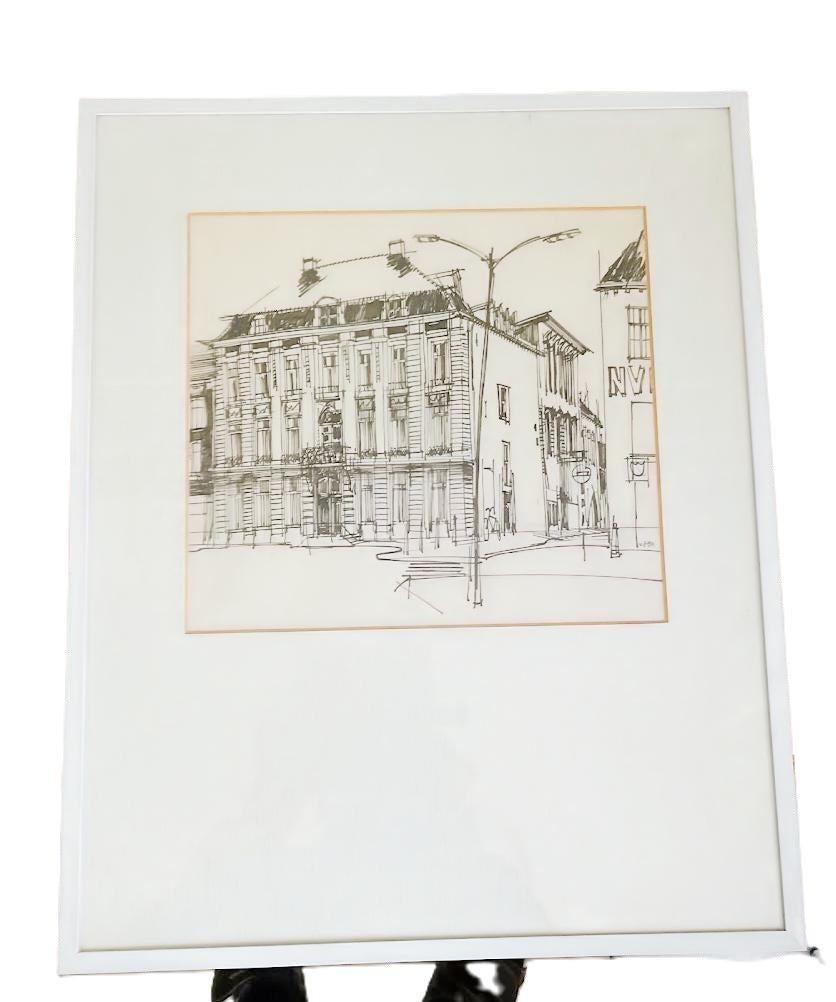 Tekening en boek van Hasseltkade 20 Maastricht, Ophalen of Verzenden