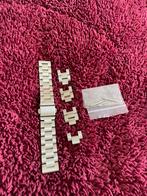 RVS Horlogebandje - aanzet & band 14 mm breed, Ophalen of Verzenden, Zo goed als nieuw, Staal, Overige merken