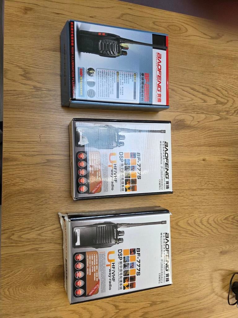 portofoons met oortjes, Ophalen of Verzenden