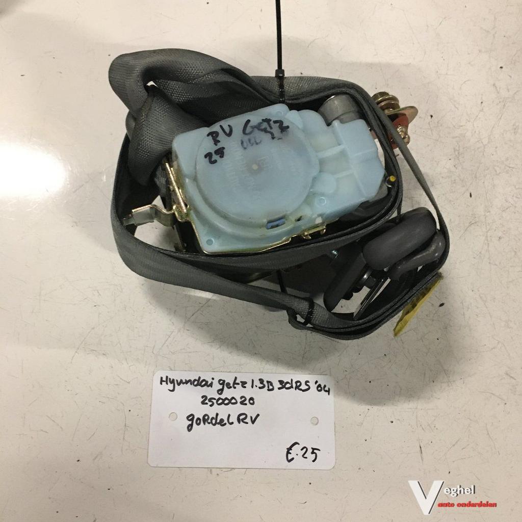 Hyundai Getz 1.3 B 3 drs 2003 Wagennr 2500020  Gordel Rechts