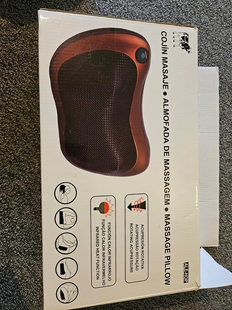 Massage kussen, Ophalen of Verzenden, Zo goed als nieuw, Massagestoel of Kussen