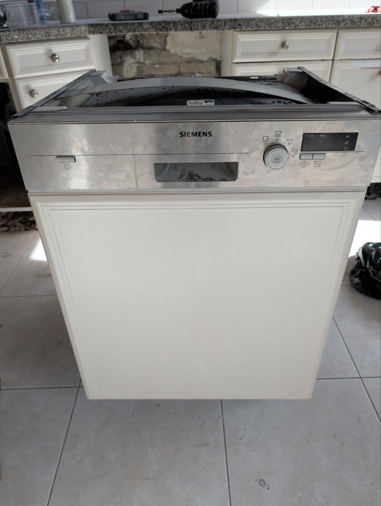 Siemens SN54E501EU Semi-inbouw Vaatwasser, Witgoed en Apparatuur, Vaatwasmachines, Gebruikt, Inbouw, 85 tot 90 cm, 60 cm of meer