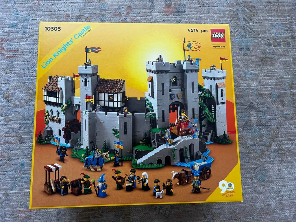 Lego Icons Leeuwenridders Kasteel 10305 Nieuw, Kinderen en Baby's, Lego, Nieuw, Ophalen of Verzenden, Castle