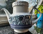 Vintage Pontesa Spain theepot jaren 70 – retro floral, Antiek en Kunst, Antiek | Servies los, Ophalen of Verzenden