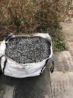 5a6 kuub siersplit donkergrijs, Tuin en Terras, Grind, Keien en Split, Ophalen of Verzenden, Gebruikt