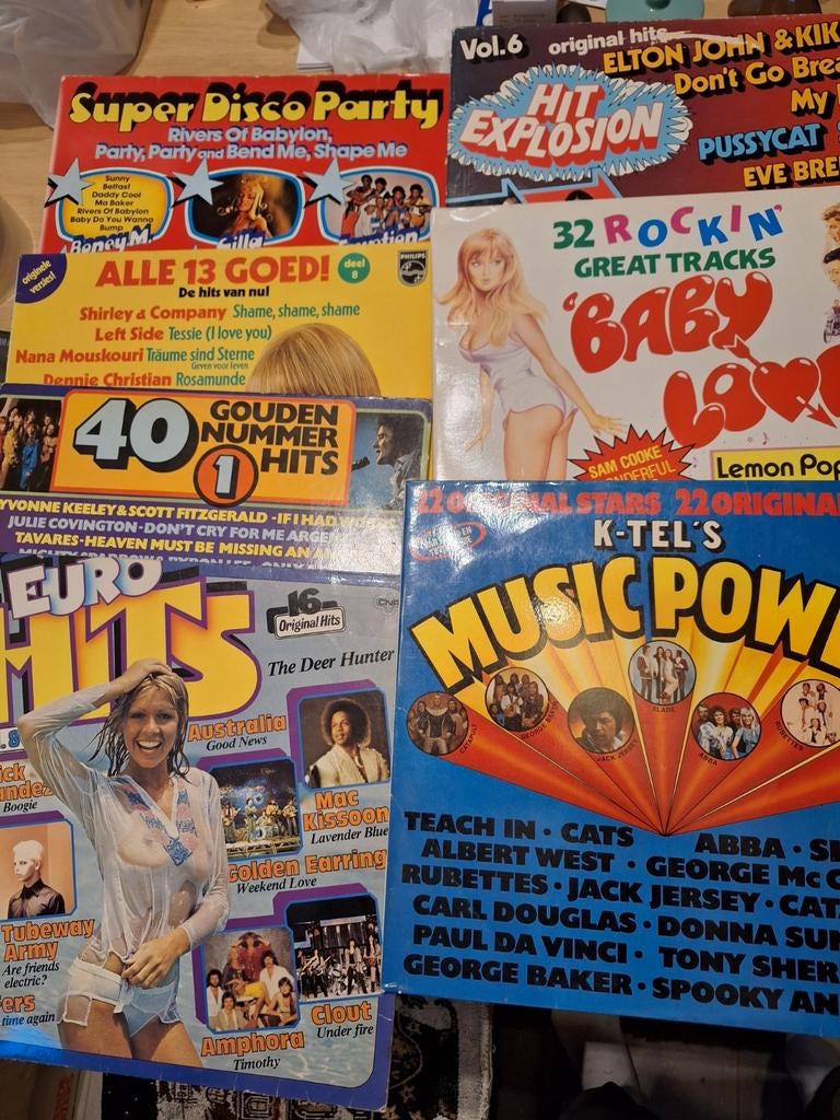 verzamel lp s jaren 60 70 80, Ophalen of Verzenden, Gebruikt, Overige formaten, Pop