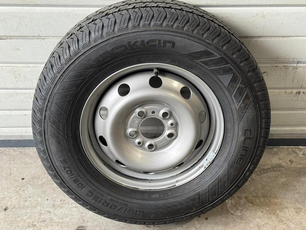 RESERVEWIEL Camper 15”- 5X118, 215/70/15 Ducato-Jumper-Boxer, Ophalen of Verzenden, Zo goed als nieuw