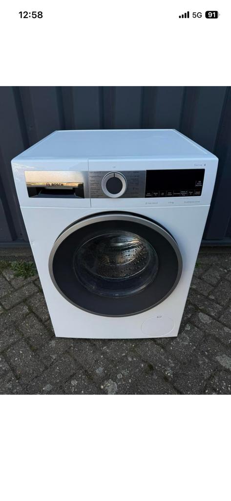 Bosch Serie | 6 | Wasmachine 9kg! Nieuwprijs €739 nu €450, Witgoed en Apparatuur, 1200 tot 1600 toeren, Minder dan 85 cm, 8 tot 10 kg