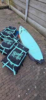 F-ONE BANDIT S4 en Mitu 5.4 Pro Flex, Ophalen, Zo goed als nieuw, Longboard