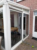 Schuifpui van aluminium, Ophalen, Kunststof, Gebruikt, 225 cm of meer