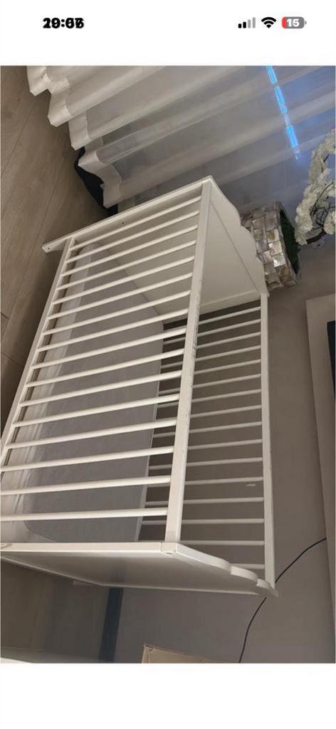 Ledikant ikea 60x120, Kinderen en Baby's, Babywiegjes en Ledikanten, Ophalen of Verzenden, Zo goed als nieuw, Ledikant