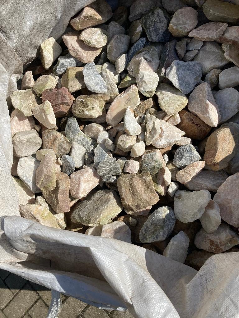 portugese breuksteen  split schanskorfvulling, Tuin en Terras, Ophalen, Nieuw, Basalt, Split