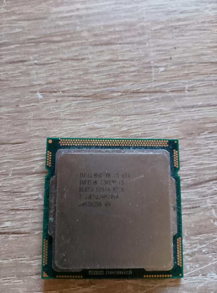 Intel Core i5‑650, Computers en Software, Processors, Gebruikt, Ophalen of Verzenden, LGA 1156, 3 tot 4 Ghz