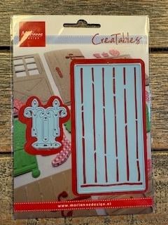 LR0312 Marianne Design Creatable Mal Vintage deur, Ophalen of Verzenden, Gebruikt, Overige thema's, Pons of Mal