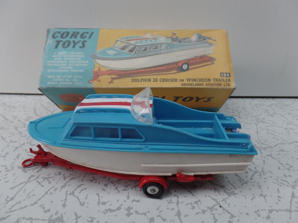 Corgi Toy Cabin Cruiser, Antiek en Kunst, Ophalen of Verzenden