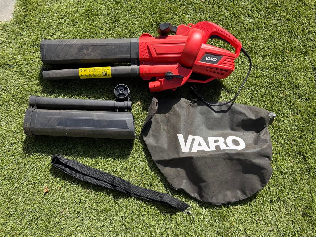 Varo Bladblazer, Gebruikt, Handgedragen, Ophalen of Verzenden, Met opvangzak