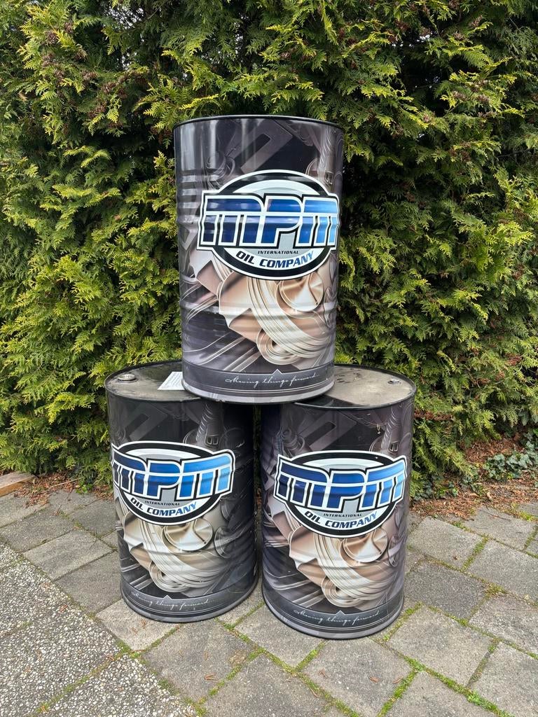 Olievaten mpm, Ophalen