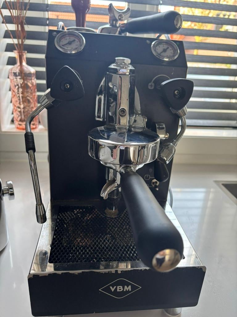 VBM 1 Groep Espressomachine met Macap Grinder, Witgoed en Apparatuur, Koffiezetapparaten, Ophalen, Gebruikt, Espresso apparaat