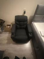 Luxe Fauteuil zwart, Ophalen of Verzenden, Zo goed als nieuw, 50 tot 75 cm