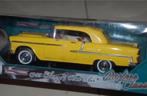 1:18 CHEVROLET BEL AIR 1955 YELLOW MOTORMAX NIEUW WRH, Verzenden, Nieuw, Auto, Motormax
