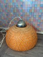 Hanglamp van bamboe ikea boja, Huis en Inrichting, Lampen | Hanglampen, Ophalen of Verzenden, Gebruikt, Hout, Minder dan 50 cm