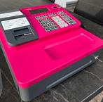 Kassa Casio SE-G1, Pink, als Nieuw, compleet, Diversen, Rekenmachines, Ophalen of Verzenden, Zo goed als nieuw