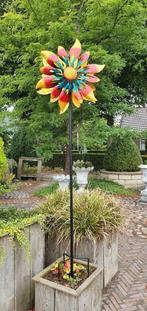 WINDMOLEN / VUURBLOEM / windspinner, Huis en tuin decoratie Marie, Nieuw, Info@huisentuindecoratiemarie.nl, Peize