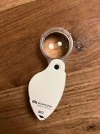 Schweizer Ergopocket vergrootglas 28 D, Ophalen of Verzenden, Zo goed als nieuw, Vergrootglas of Loep