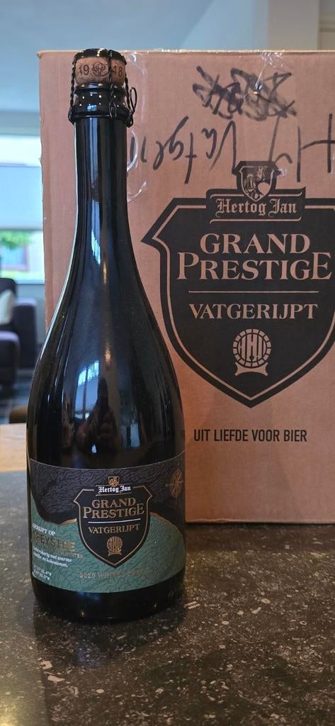 Hertogjan vatgerijpt 2020 wiskey, Ophalen, Zo goed als nieuw, Flesje(s), Hertog Jan