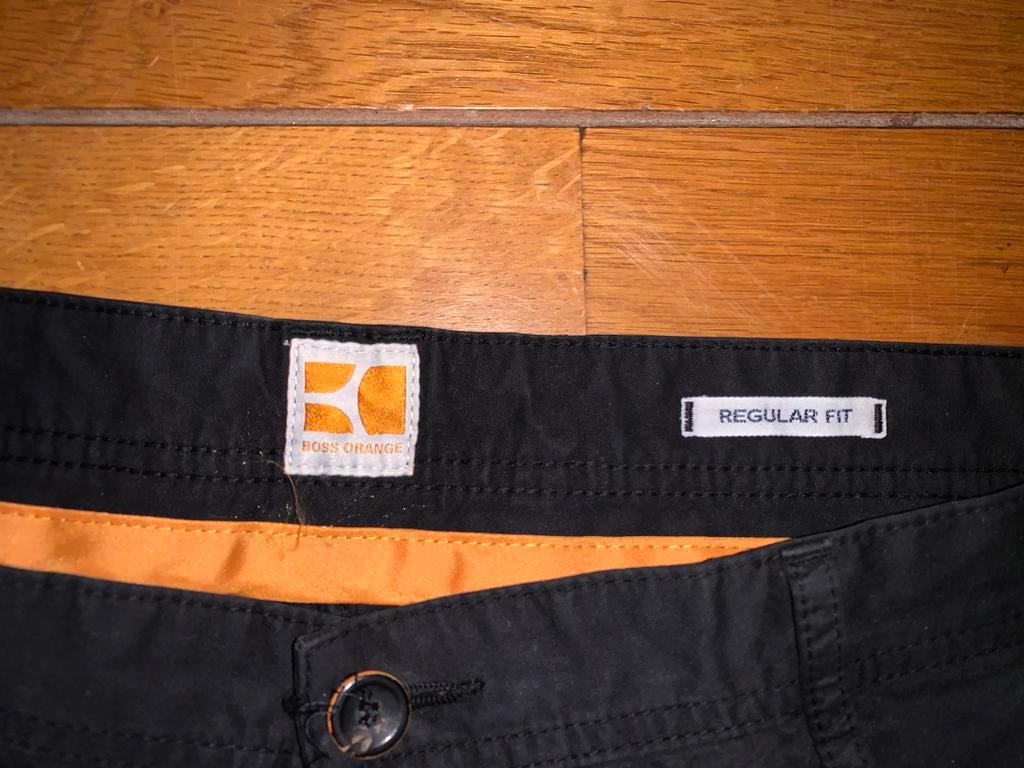 Boss Orange Zwarte Broek Maat 36/32, Kleding | Heren, Spijkerbroeken en Jeans, Ophalen of Verzenden, Zo goed als nieuw, Zwart