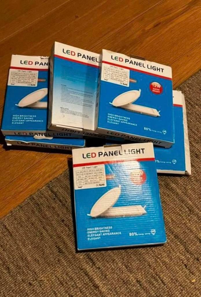 7 stuks LDR-Lighting LED Plafond Inbouw Lamp, Ophalen of Verzenden, Nieuw, Plafondspot of Wandspot