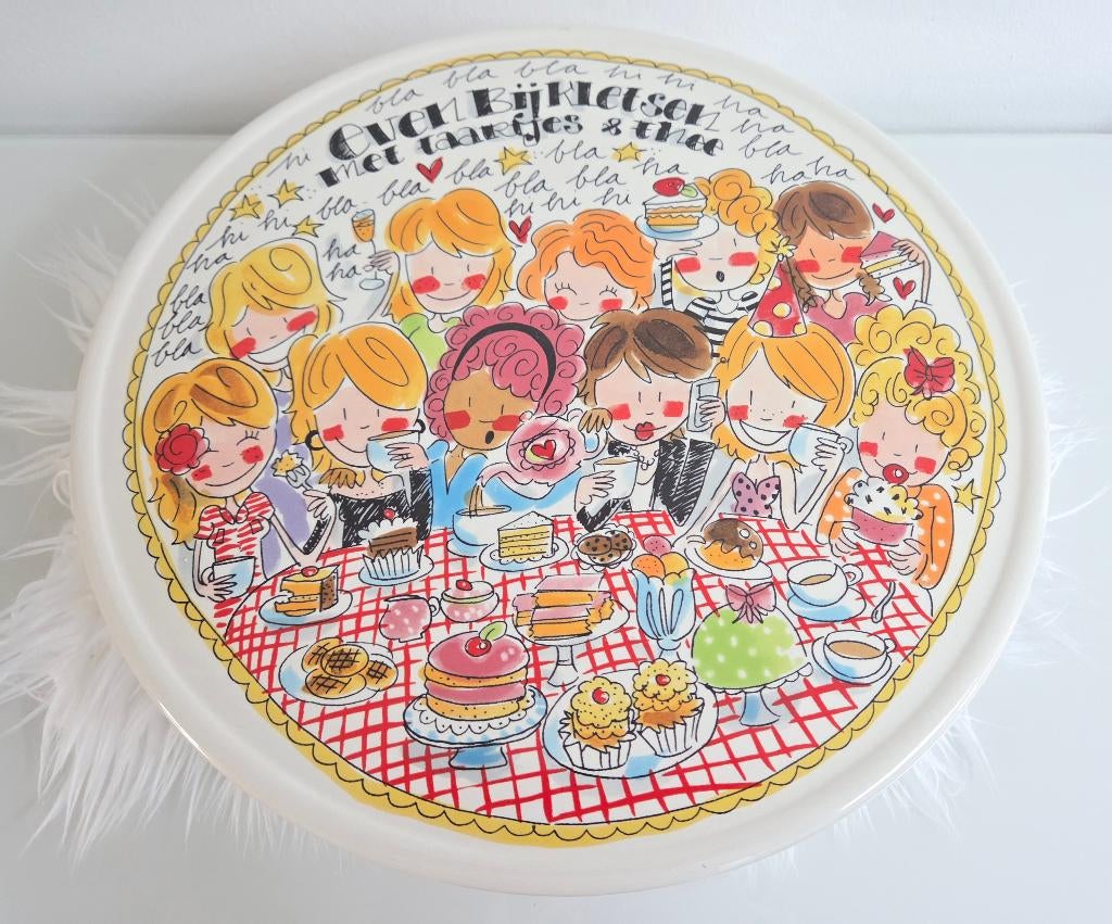 Blond Amsterdam taartplateau, Huis en Inrichting, Keuken | Servies, Blond Amsterdam, Ophalen of Verzenden, Zo goed als nieuw, Bord(en)