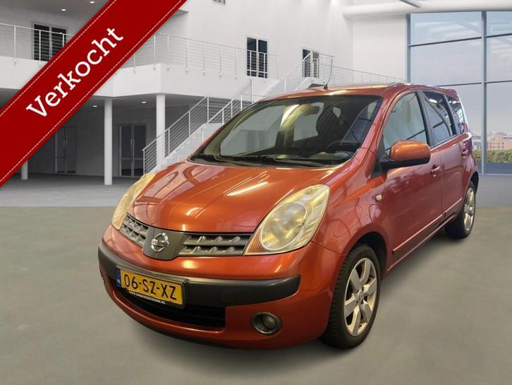 Nissan Note 1.4 First Note 2XSLEU AIRCO LM VELGEN TREKHAAK, Auto's, Nissan, Bedrijf, Note, ABS, Airbags, Airconditioning, Alarm