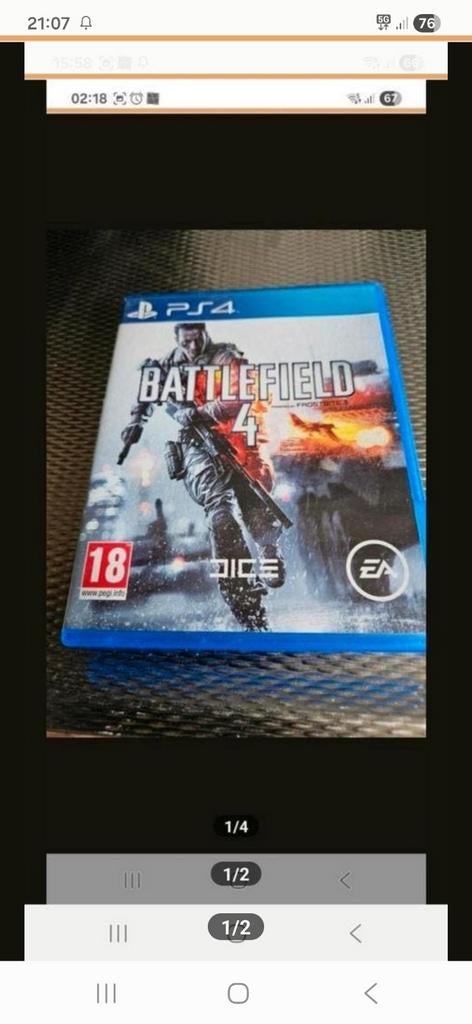 Battlefield 4 PS4 - Zo goed als nieuw, Spelcomputers en Games, Spelcomputers | Sony PlayStation 4, Ophalen of Verzenden, Zo goed als nieuw