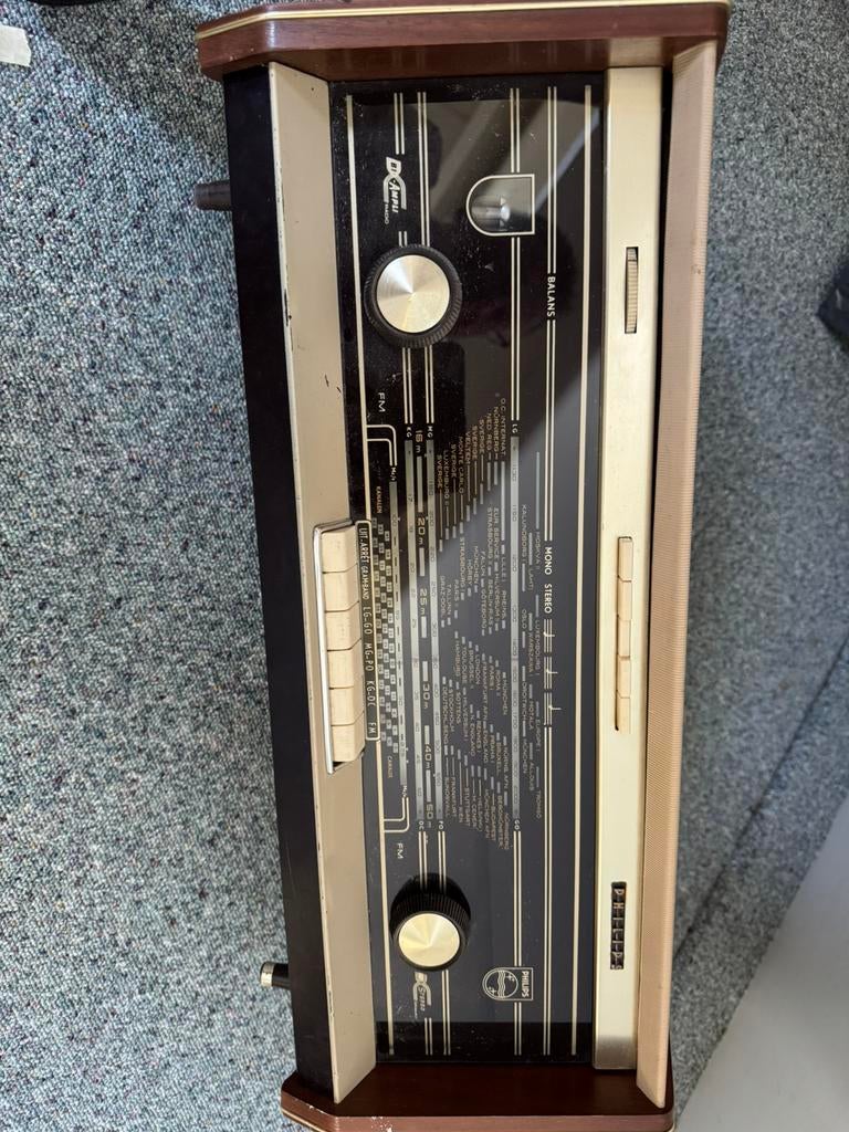 Nostalgische Philips Radio, Ophalen of Verzenden