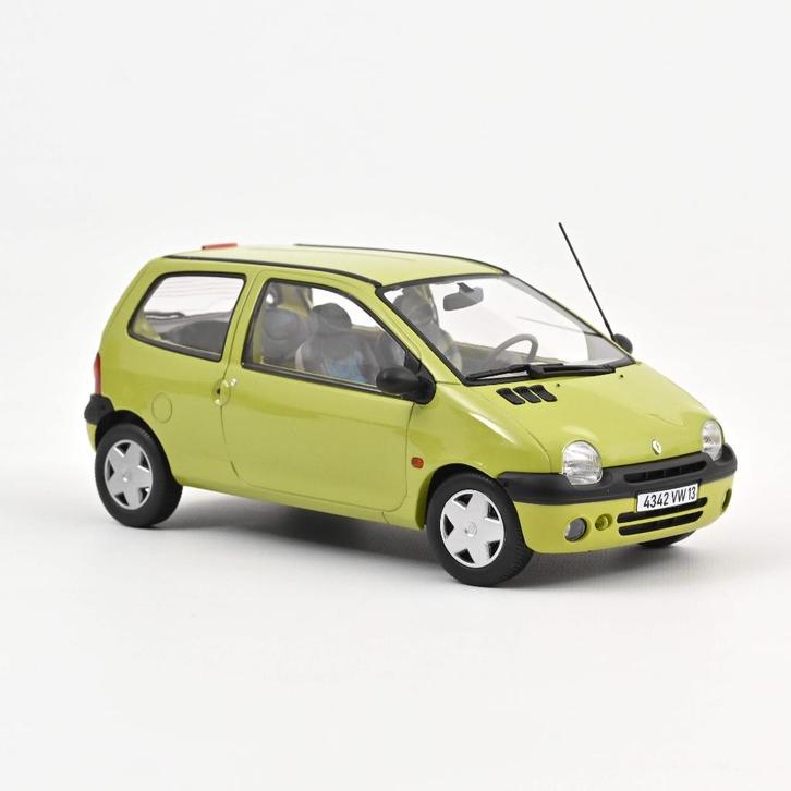 Renault Twingo 1998 Anijs Geel Schaal 1/18 NOREV ref. 185299, Hobby en Vrije tijd, Modelauto's | 1:18, Nieuw, Auto, Overige merken