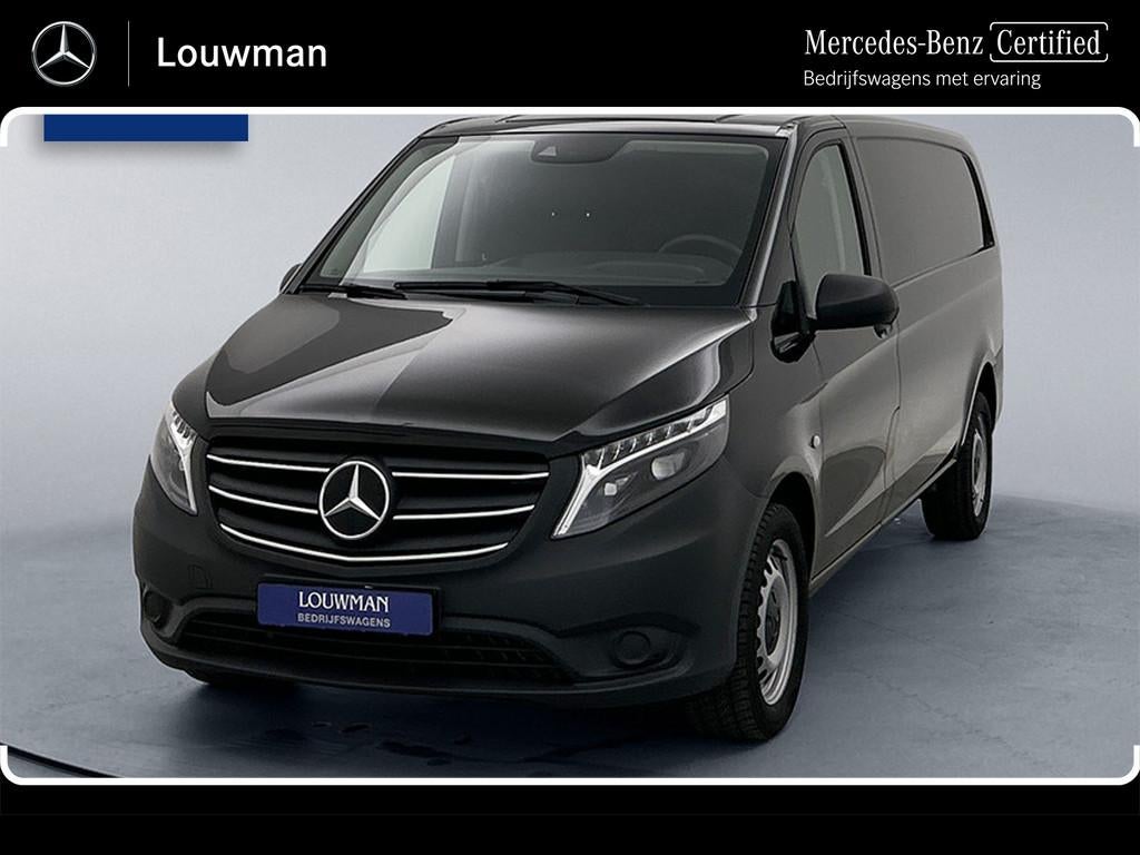 Mercedes-Benz Vito 119 CDI Extra Lang 24 Maanden Certified G, Auto's, Automaat, Gebruikt, 2000 kg, Zwart