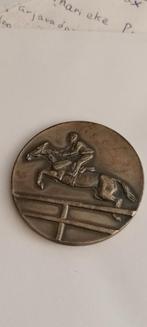 Vintage Bronzen Medaille Paardensport N.H.S. 1950, Ophalen of Verzenden