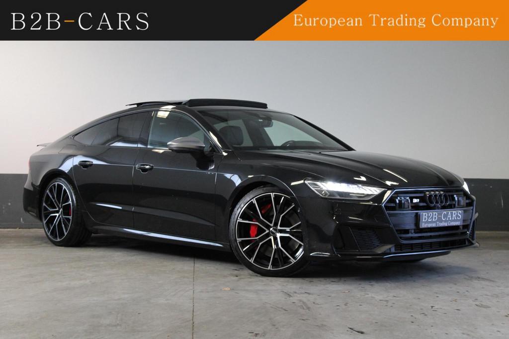 Audi A7 Sportback 3.0 TDI S7 quattro Panoramadak - Head-up -, Auto's, Audi, 15 km/l, Gebruikt, 241 €/maand, Zwart