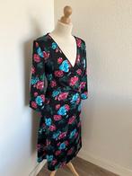 King Louie maat L prachtige bloemen crossdress jurk 3060, Zwart, Maat 42/44 (L), Ophalen of Verzenden, Zo goed als nieuw