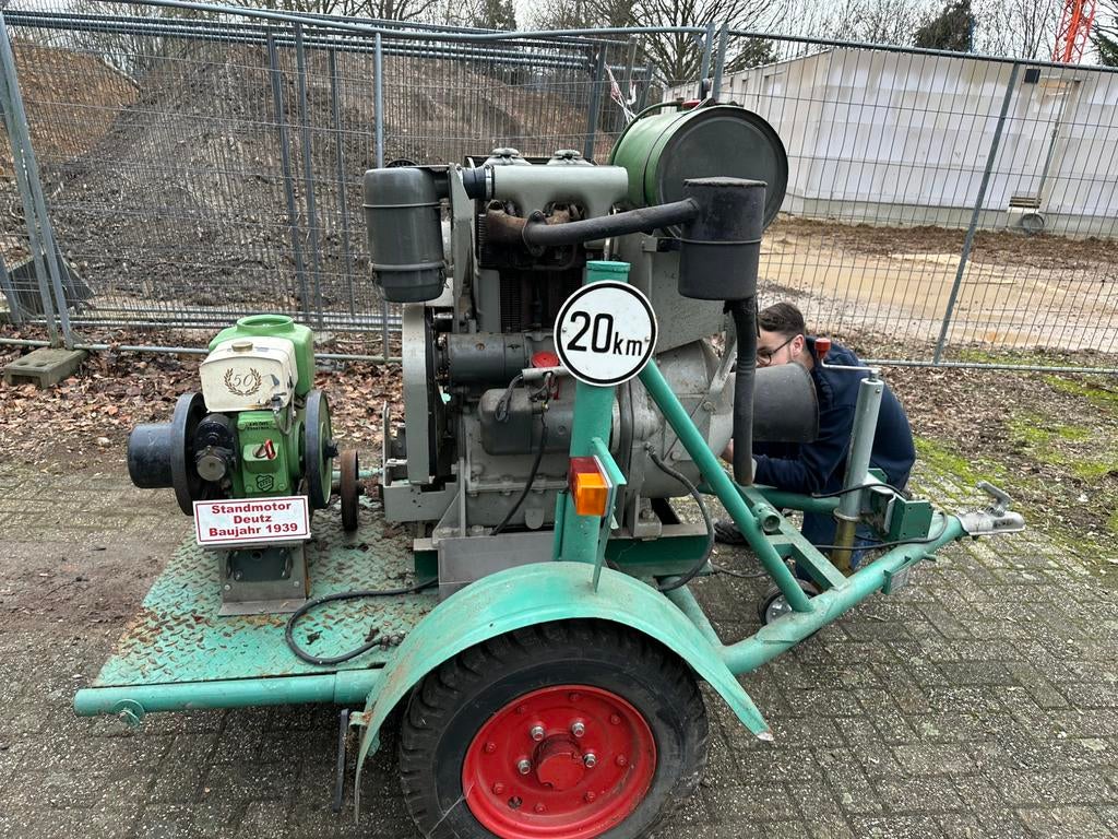 Deurtz stationair motor! F2l 514, Doe-het-zelf en Verbouw, Motoren, Ophalen, Zo goed als nieuw, Elektromotor