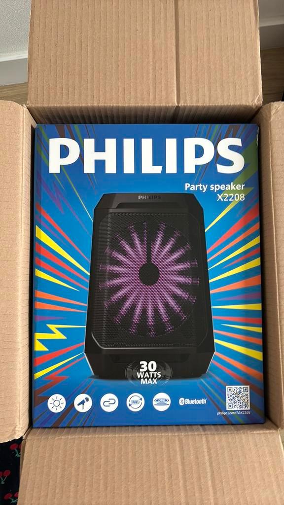 Philips speaker x2208, Audio, Tv en Foto, Luidsprekers, Nieuw, Minder dan 60 watt, Philips, Ophalen of Verzenden