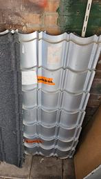 Dakpanplaten - Grijs en Zilverkleurig, Dakplaat of Dakpanplaat, Gebruikt, Metaal, Grijs